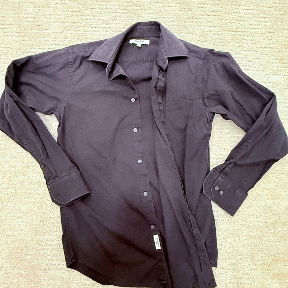 Men's Black Dress Shirt
